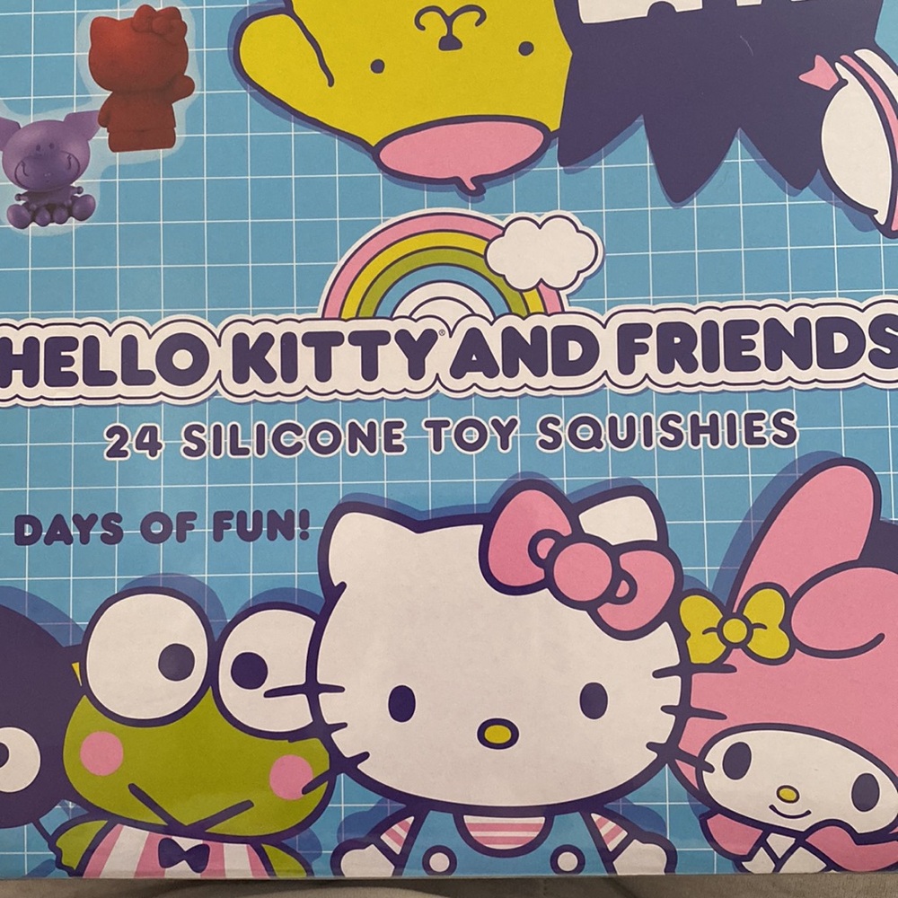 Sanrio Hello Kitty & Friends Mochi Figure Silicone Toy Squishies Sealed in box